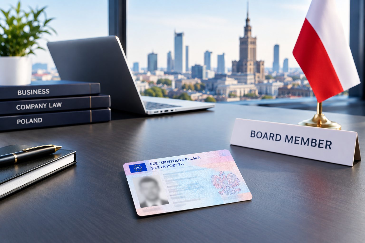 Karta pobytu dla członka zarządu
