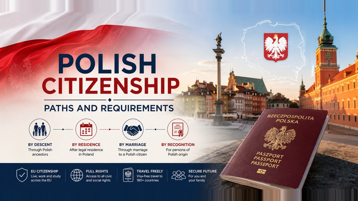 Polish Citizenship – Pathways and Requirements