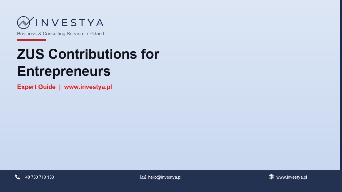 ZUS for entrepreneurs in Poland